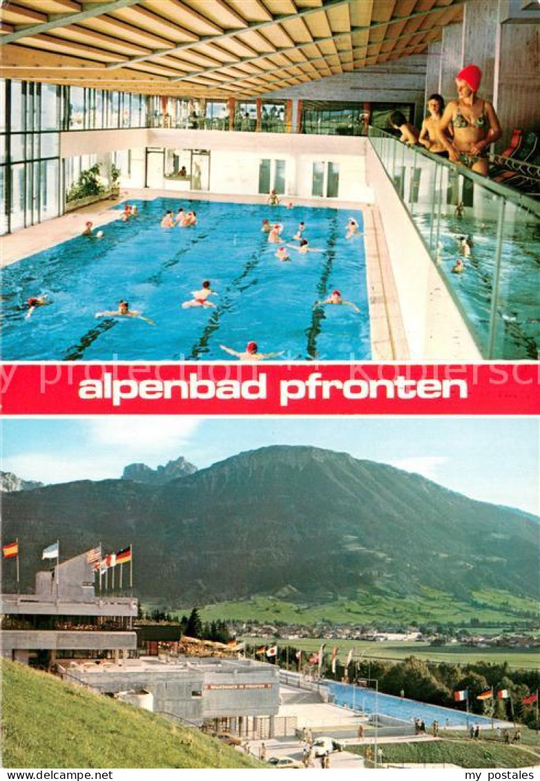 Pfronten Ostallgaeu Bayern Alpenbad Pfronten Schwimmbad