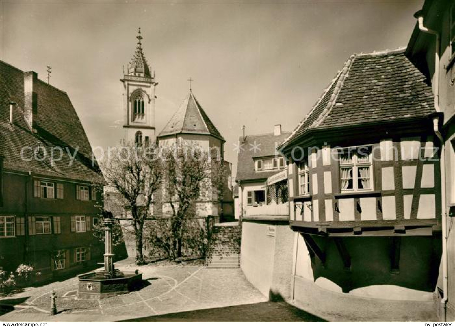 Pfullendorf Adlerbrunnen Stadtkirche Sankt Jakob