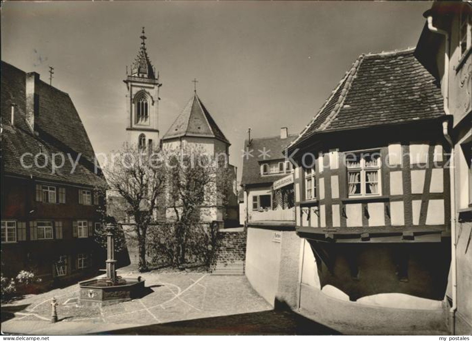 Pfullendorf Adlerbrunnen Stadtkirche St Jakob