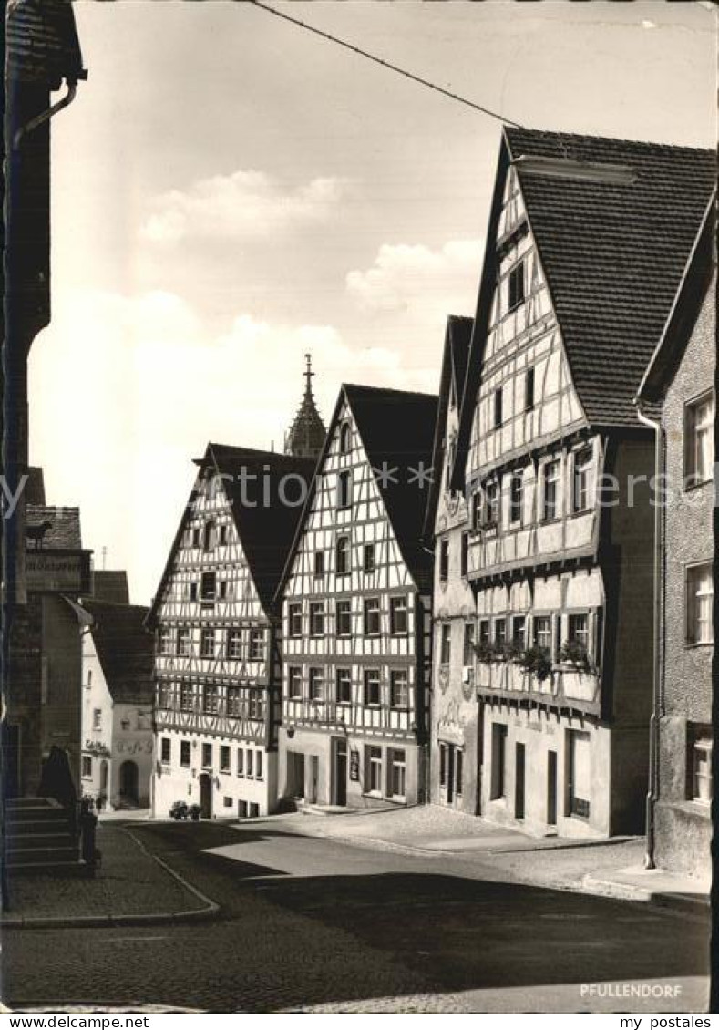 Pfullendorf Altstadt Fachwerkhaeuser