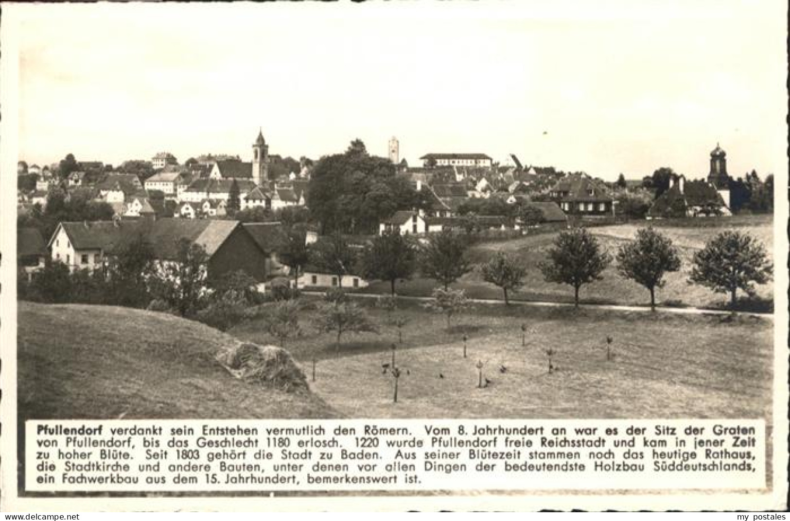 Pfullendorf Gesamtansicht
Geschichtliches