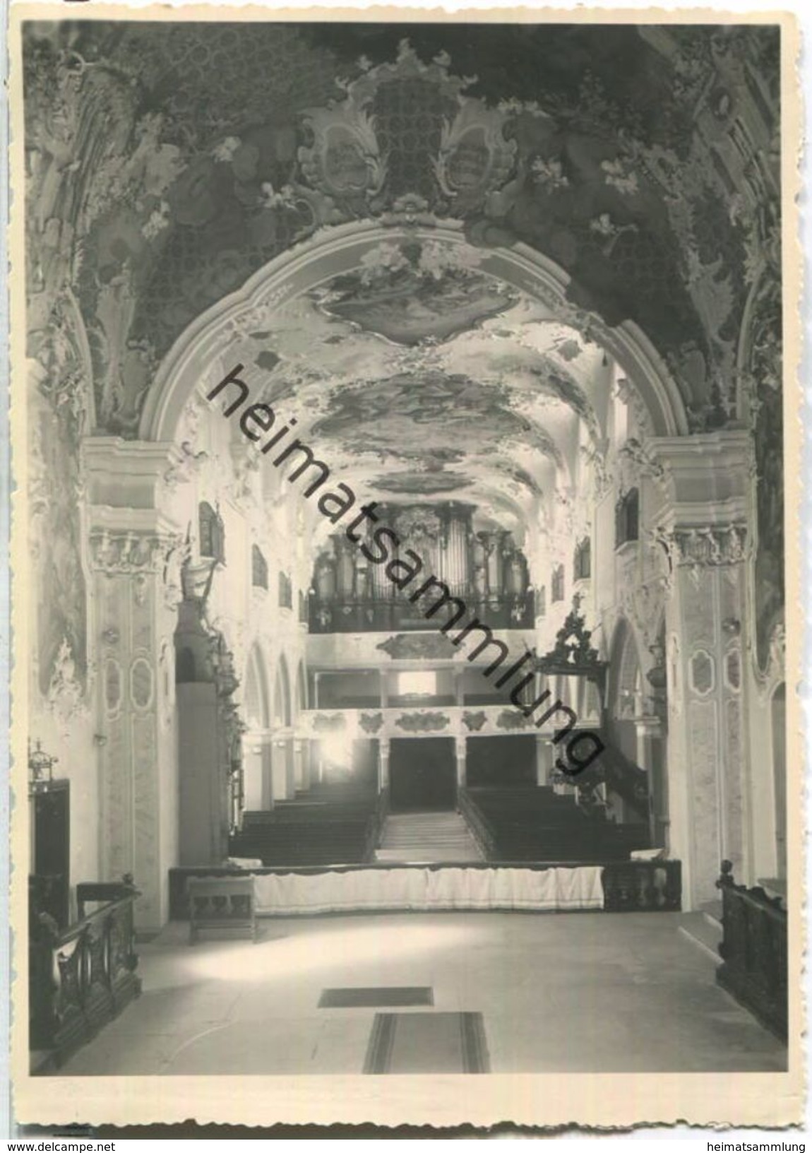 Pfullendorf - Stadtkirche - Orgel - Foto-Ansichtskarte