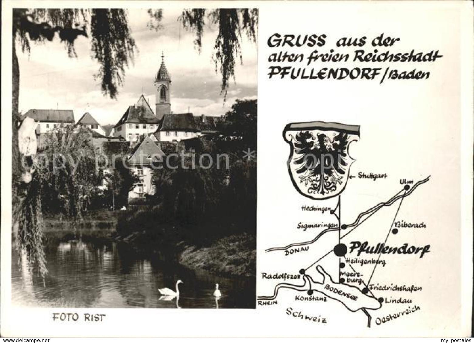 Pfullendorf Teilansicht Lageplan