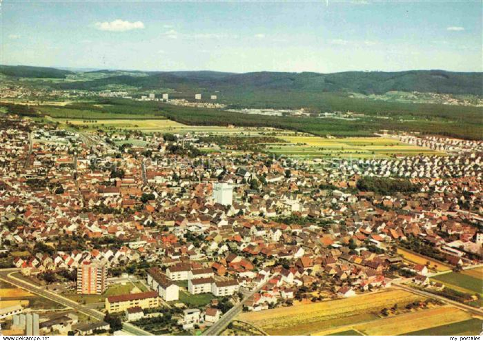 Pfungstadt Fliegeraufnahme