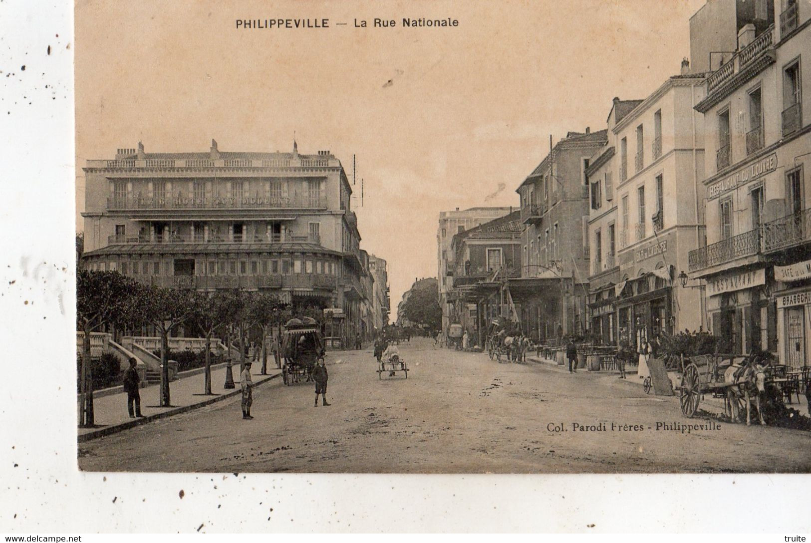 PHILIPPEVILLE LA RUE NATIONALE