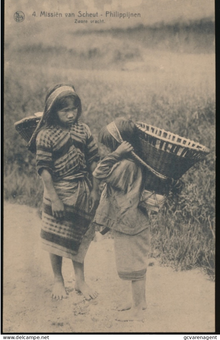 PHILIPPIJNEN. ENFANT KINDEREN     ZWARE LAST