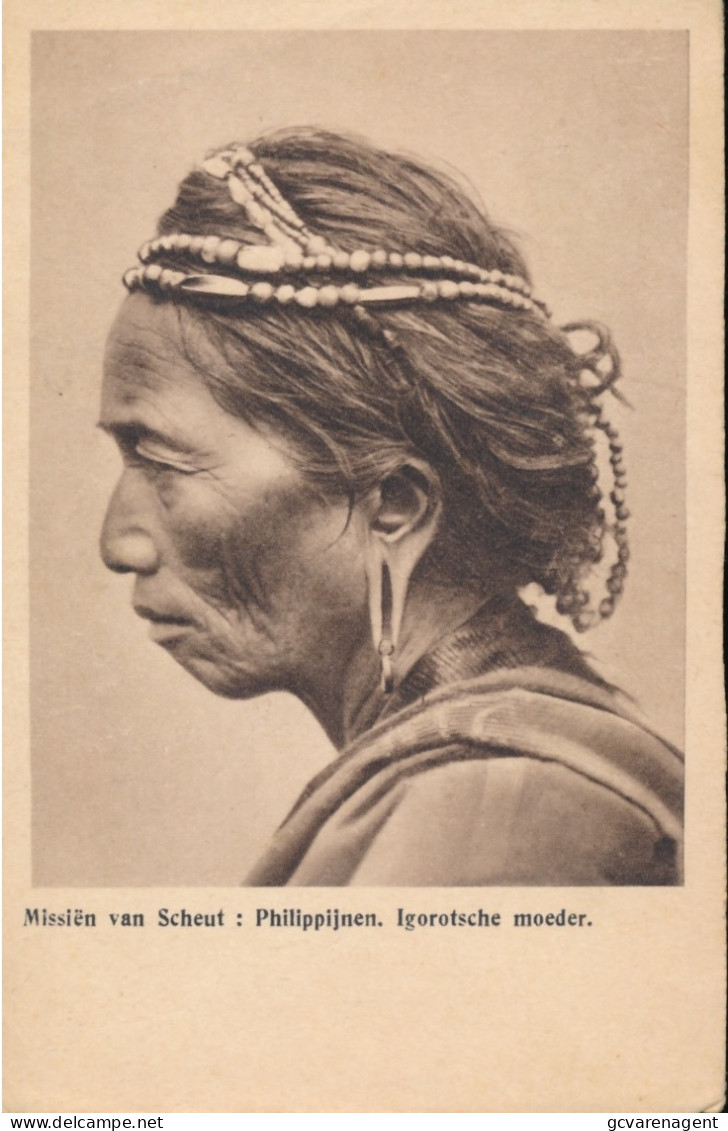 PHILIPPIJNEN. IGOROTSCHE MOEDER