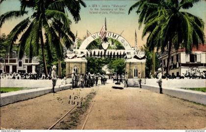 CPA Jolo Philippinen, Kriegsministerium, Eingang