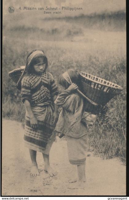 PHILIPPIJNEN. ENFANT KINDEREN     ZWARE LAST