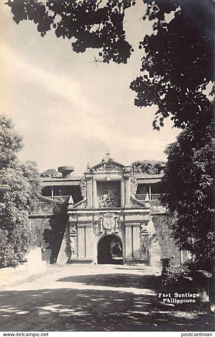 Philippines - MANILA - Fort Santiago - REAL PHOTO