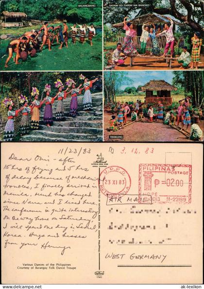 Philippines Various Dances of the Philippines Barangay Folk Dance Troupe 1983