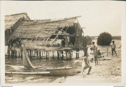 Photo Zamboanga Philippinen, Pfahlbau über dem Wasser, Kinder