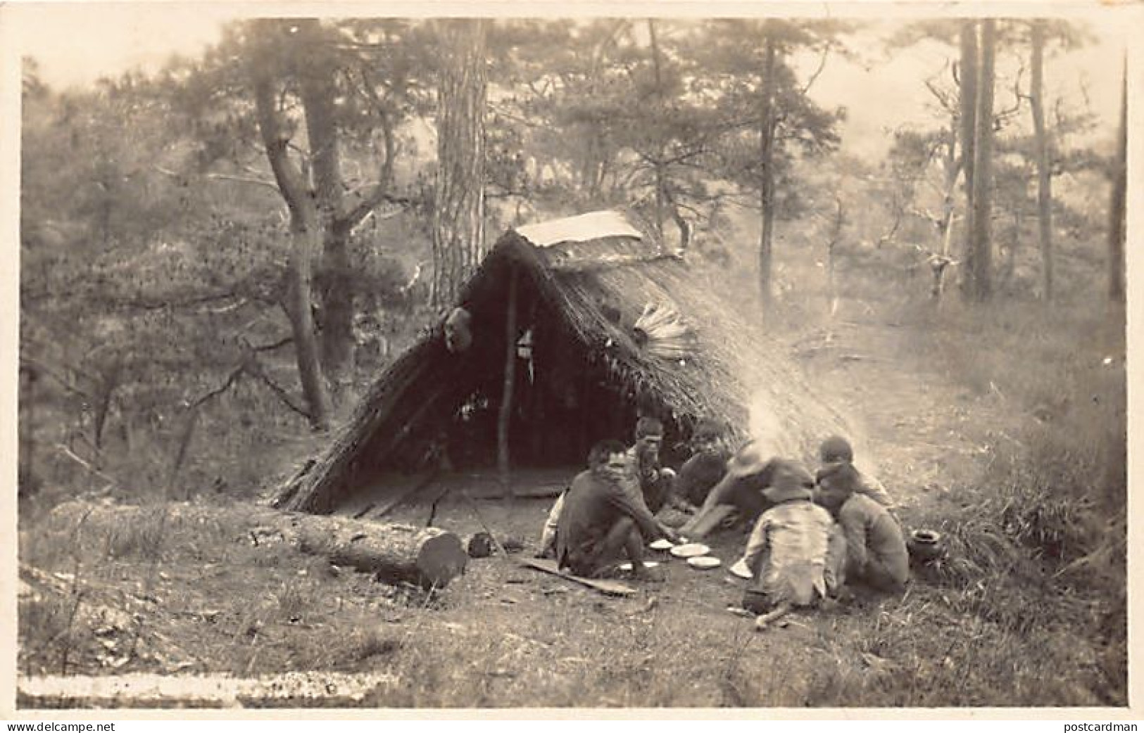 Philippines - BAGUIO - Igorot camp - REAL PHOTO