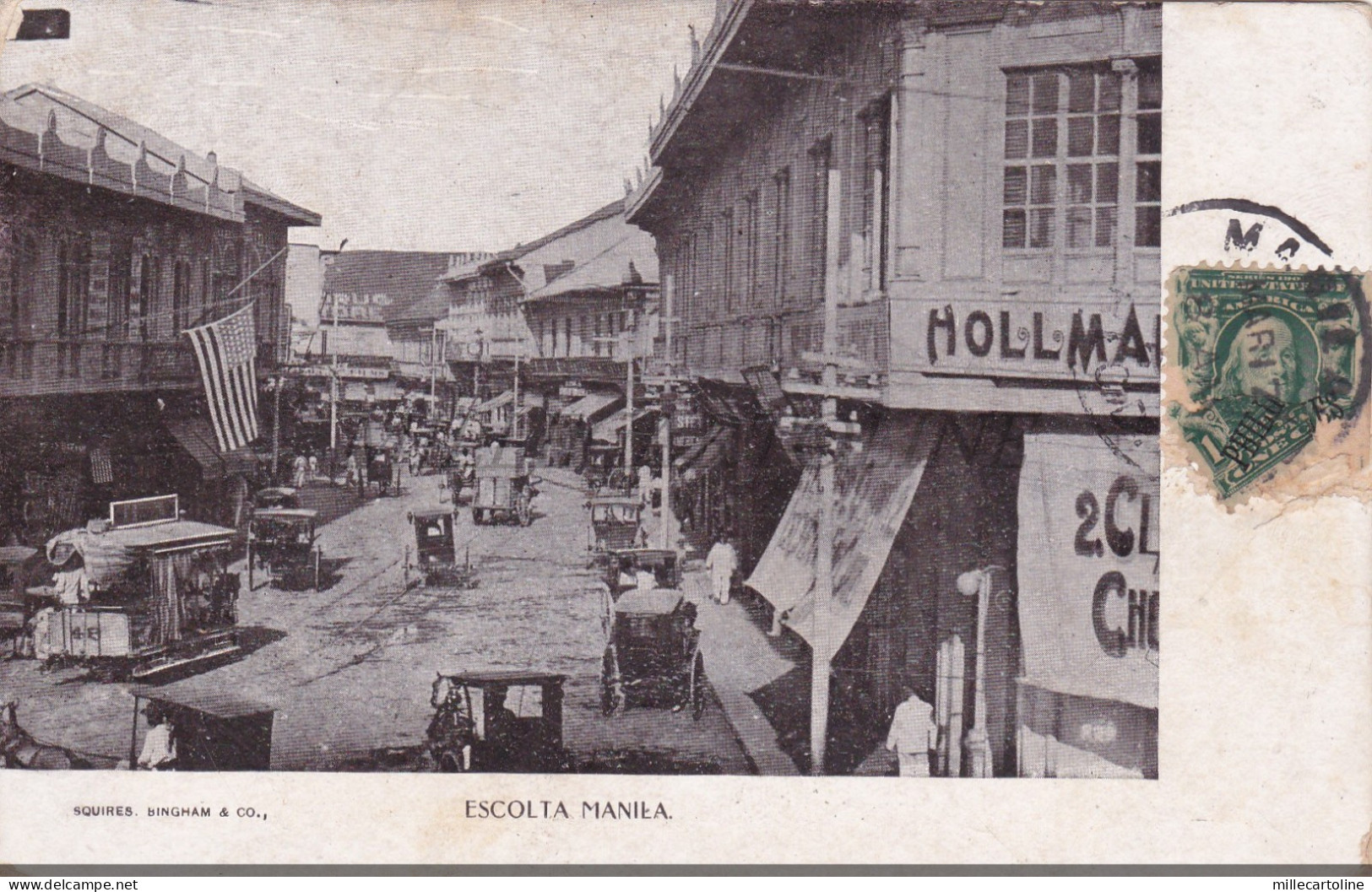 PHILIPPINES - Escolta Manila, Postcard