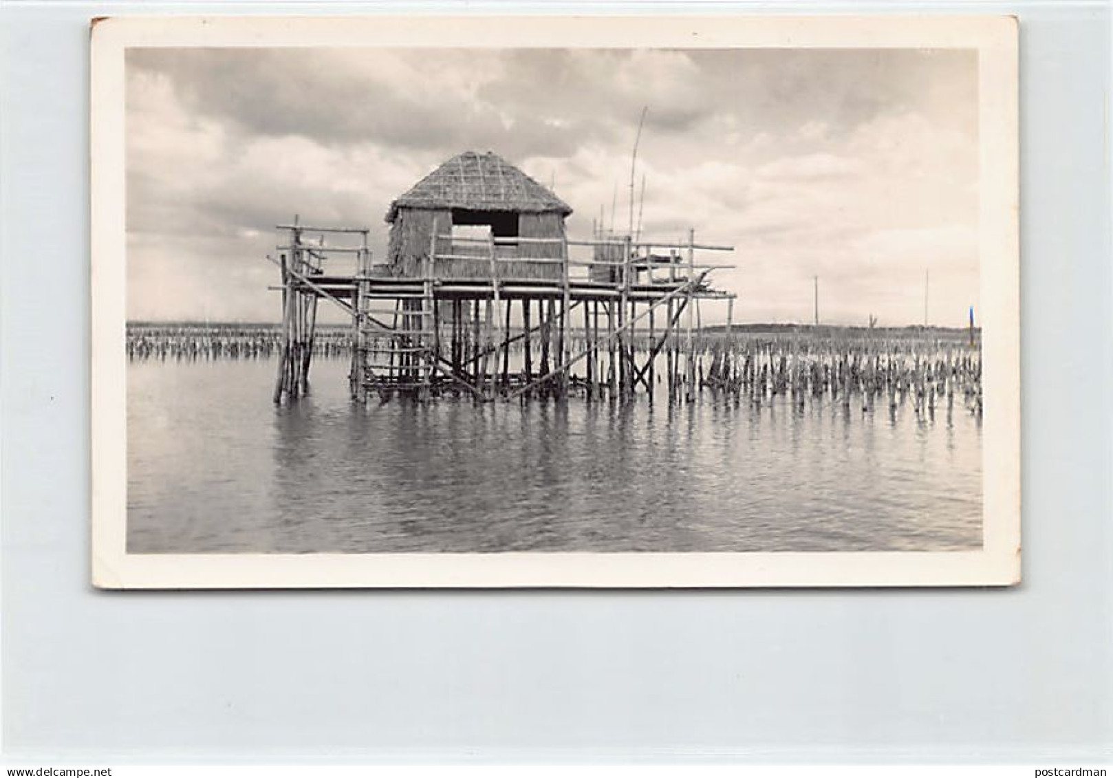 Philippines - Fishing house - SMALL PHOTOGRAH