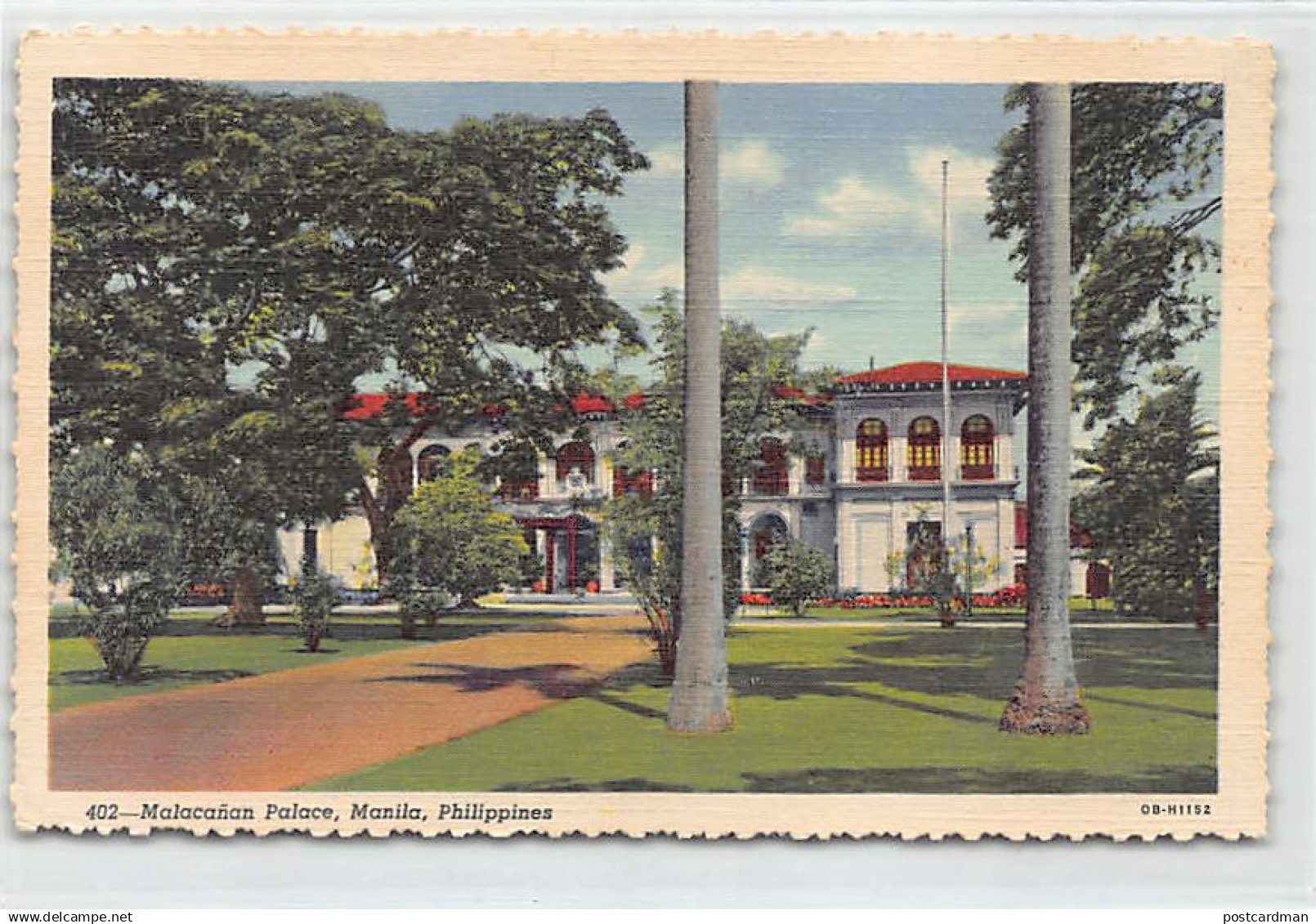 Philippines - MANILA - Malacañan Palace - Ed. Philippines Educational Co.