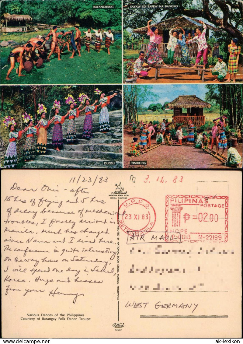 Philippines Various Dances of the Philippines Barangay Folk Dance Troupe 1983