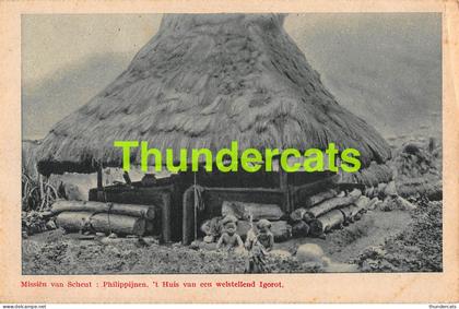 CPA PHILIPPINES MISSIEN VAN SCHEUT PHILIPPIJNEN IGOROT