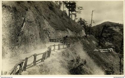philippines, Luzon, BENGUET, Mountain Trail 28 km (1920s) RPPC Postcard