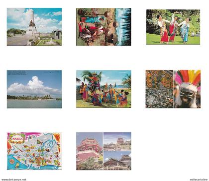 PHILIPPINES - Monument Dr. Jose Rizal, Costumes, 8 Postcards