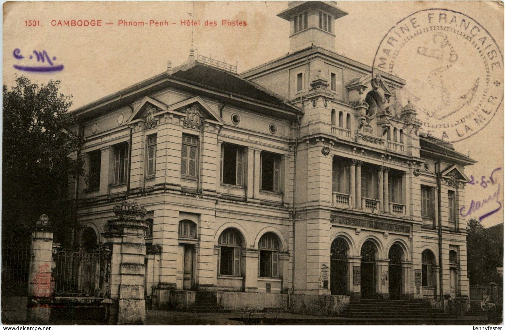 Phnom Penh - Hotel des Postes