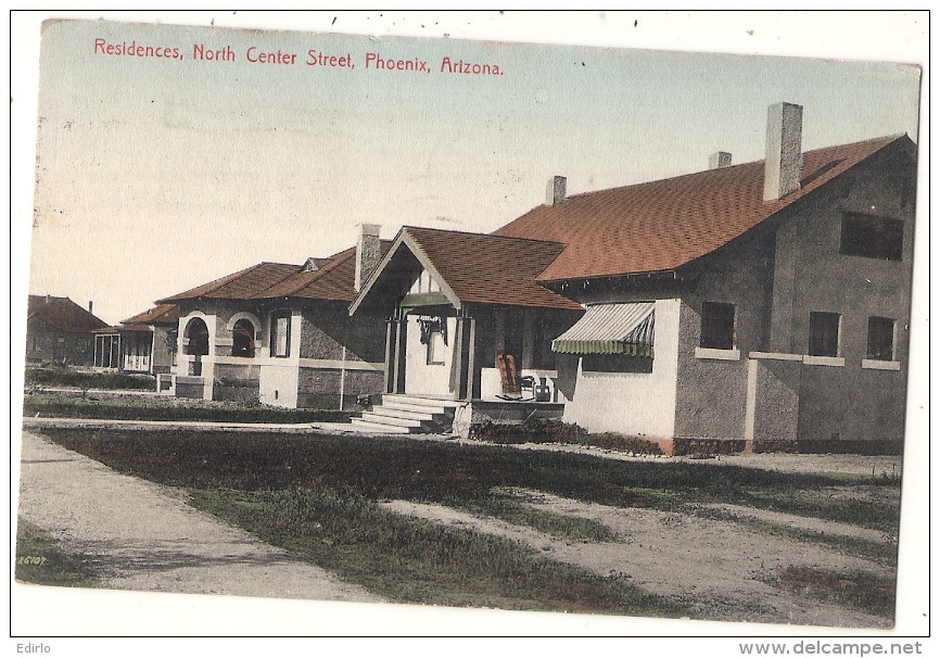 Phoenix Residences North center stamped  1918