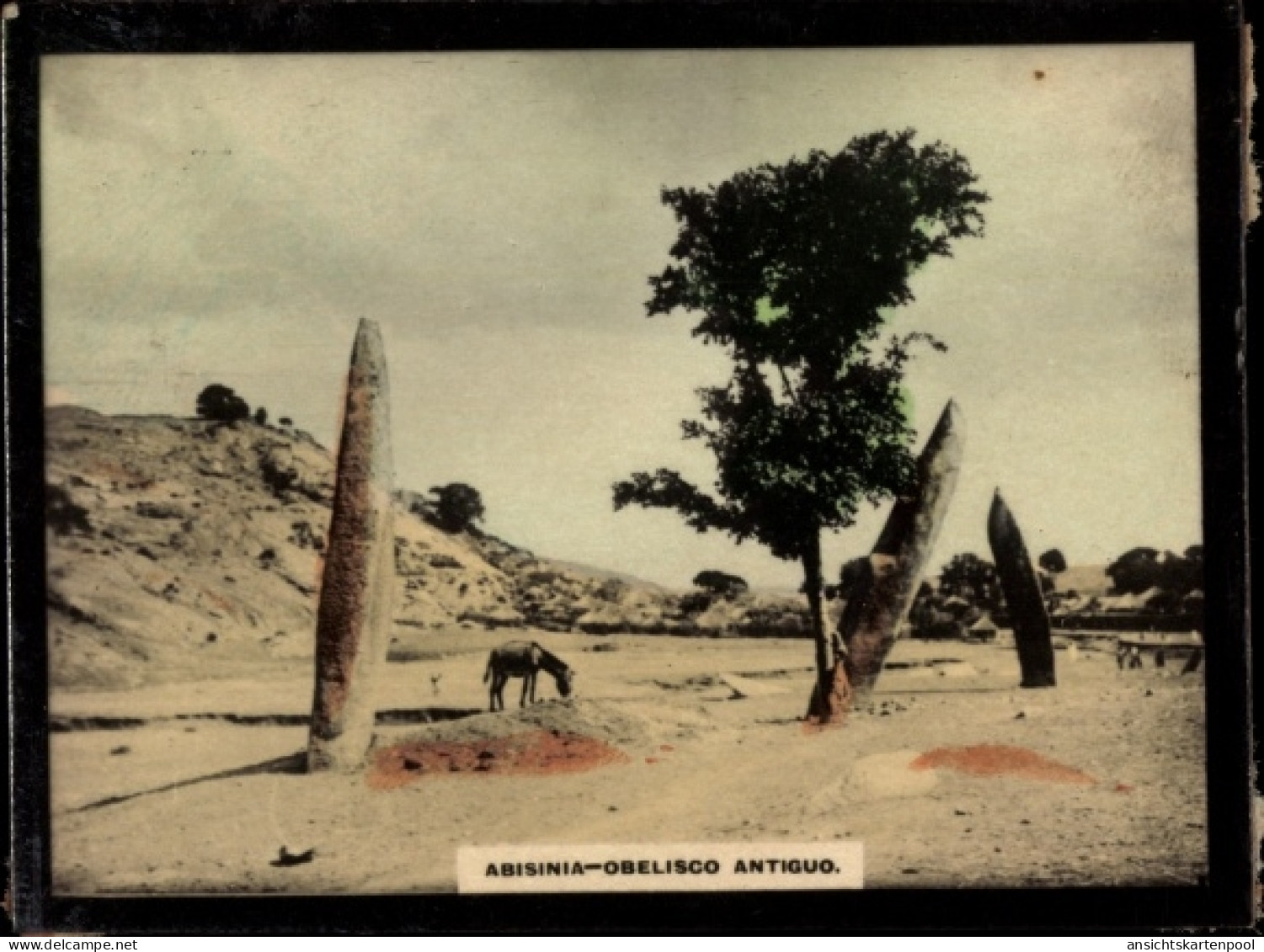 Photo Abessinien Äthiopien, Obelisco Antiguo