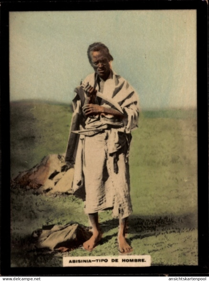 Photo Abessinien Äthiopien, Tipo de Hombre
