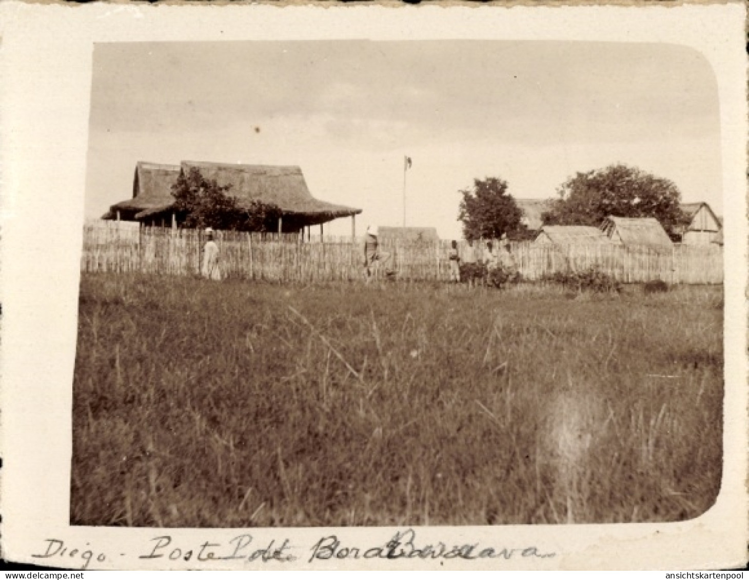 Photo Bora Bora Französisch Polynesien, Teilansicht vom Dorf