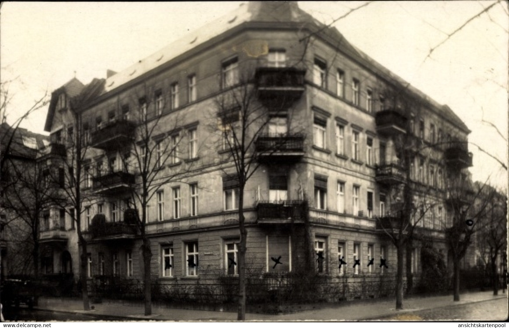 Photo CPA Berlin Prenzlauer Berg, Wohnhaus, Eckgebäude