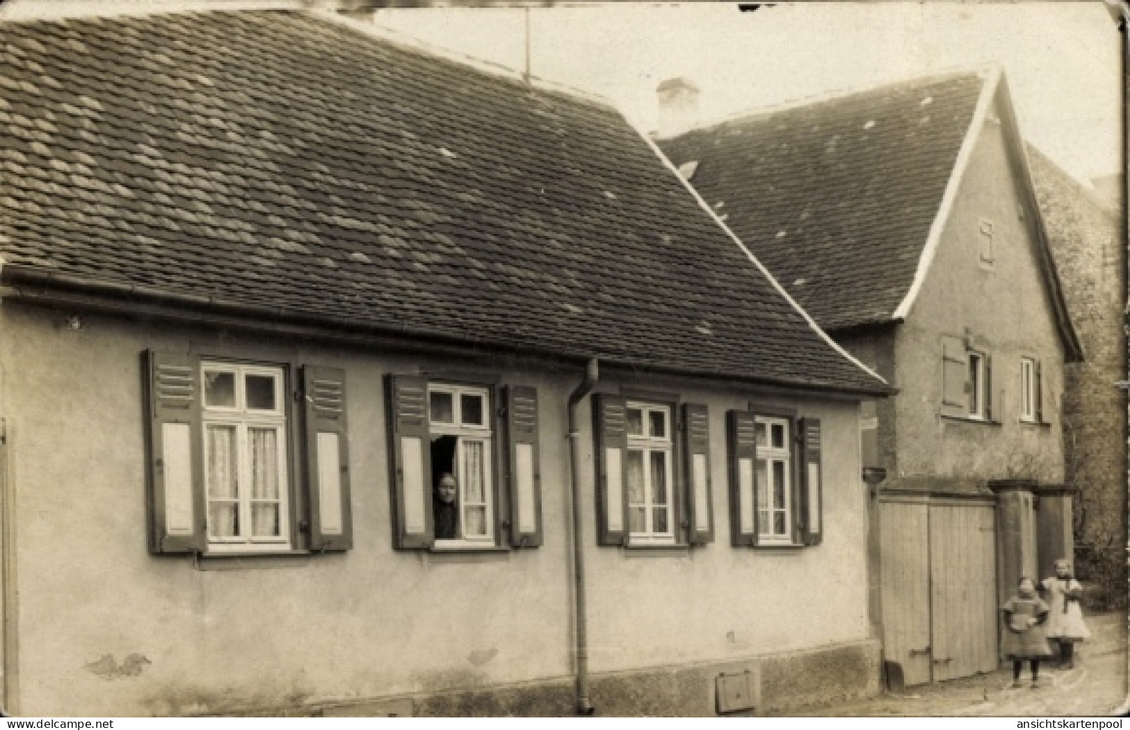 Photo CPA Crumstadt Riedstadt Hessen, Wohnhaus