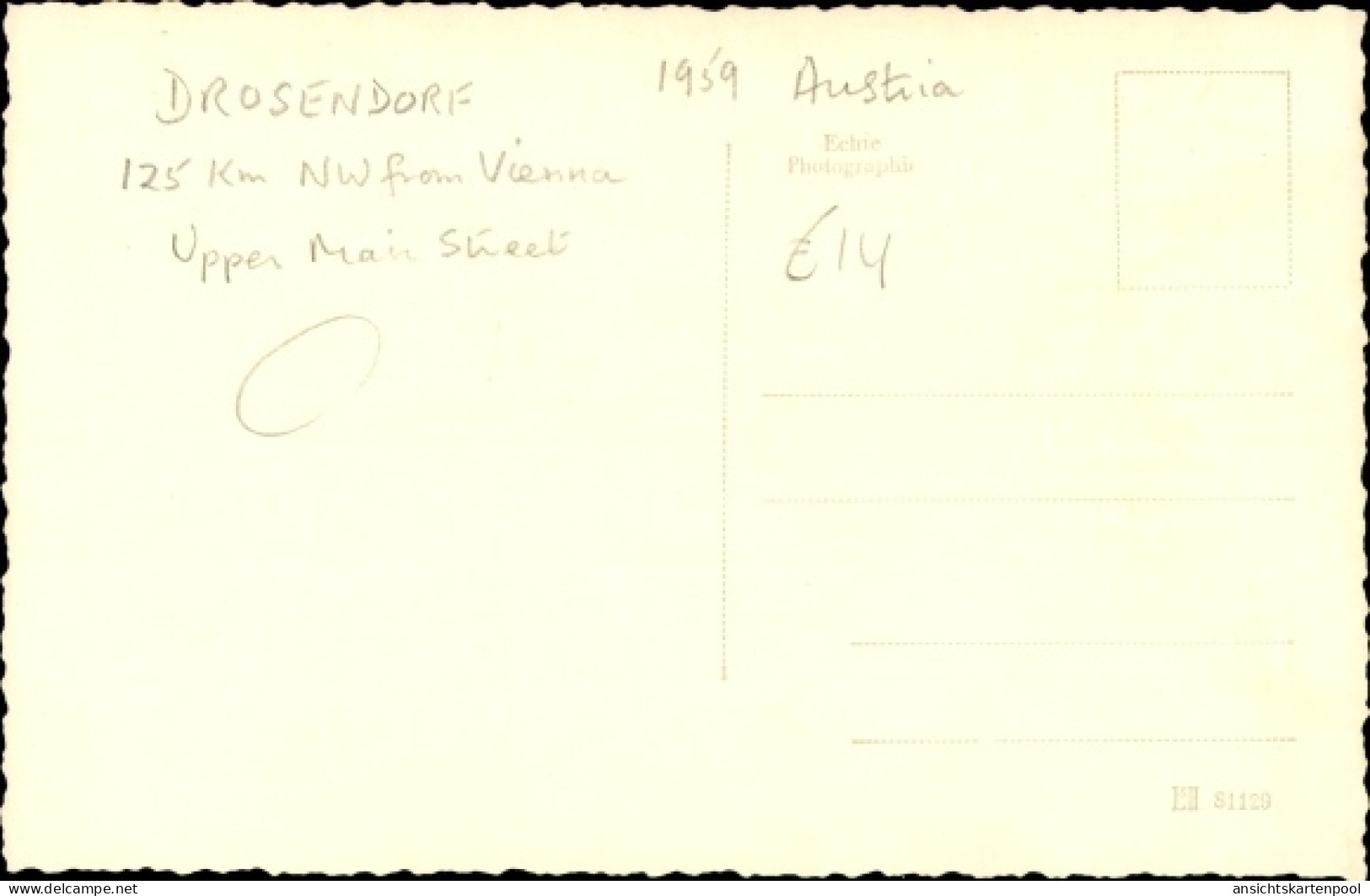 Photo CPA Drosendorf Zissersdorf in Niederösterreich, Teilansicht mit Kirche, Kinderwagen