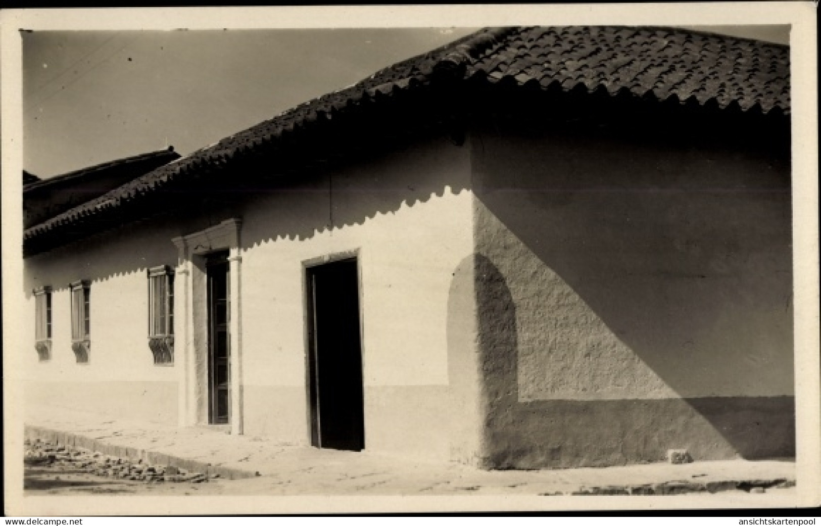 Photo CPA Duitama Kolumbien, Straßenpartie mit Gebäude