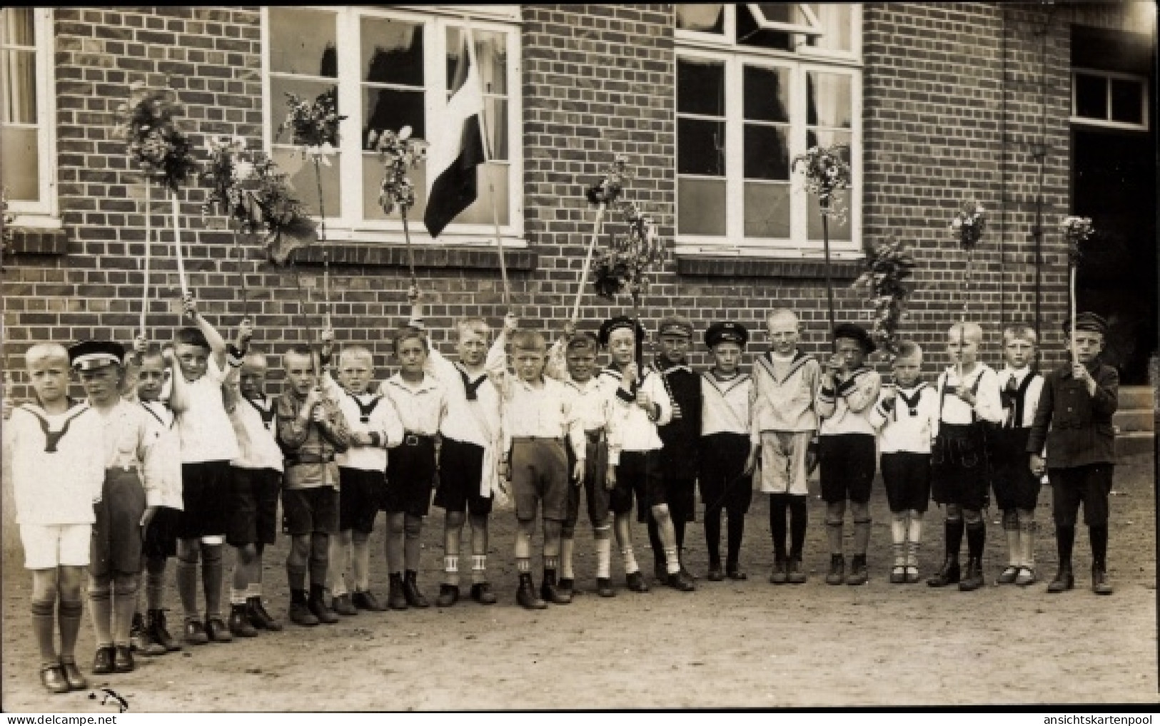 Photo CPA Garstedt Norderstedt in Schleswig Holstein, Schulklasse, Kinder