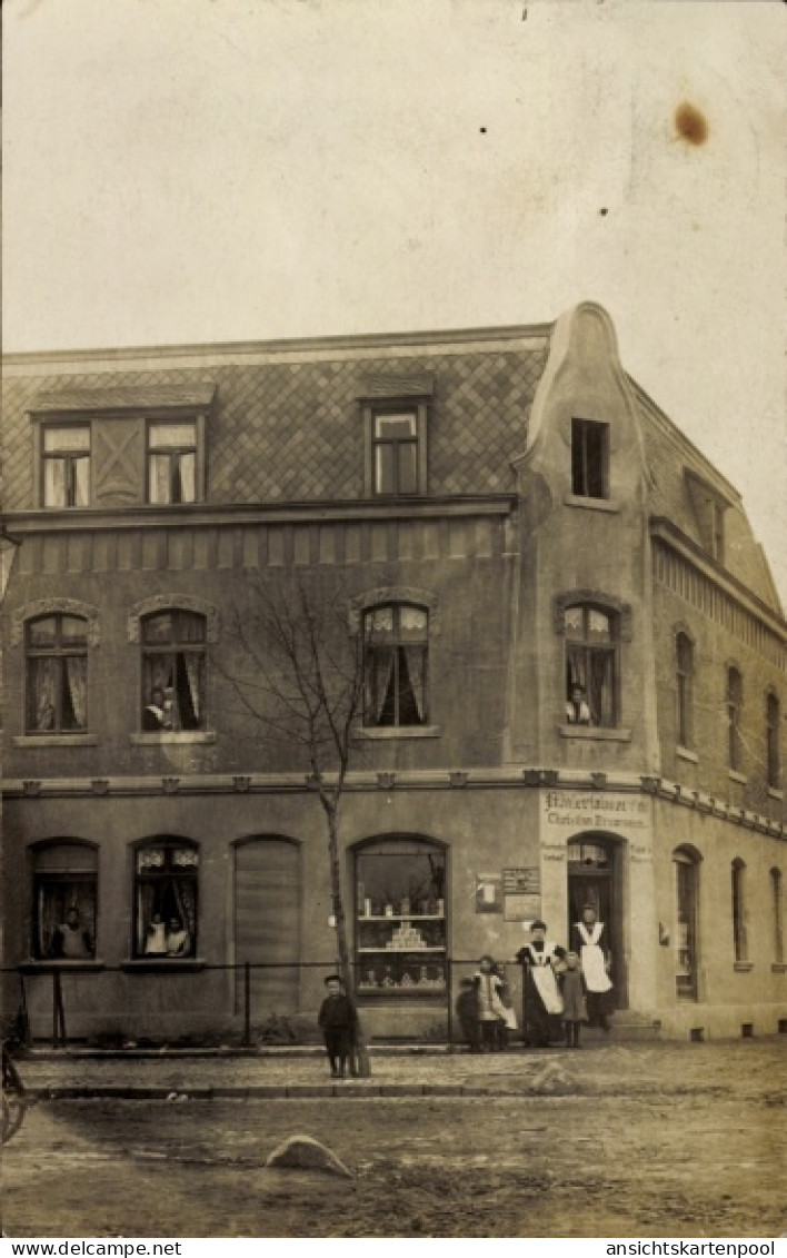 Photo CPA Groß Salze Salzelmen Schönebeck an der Elbe, Geschäft, Straße