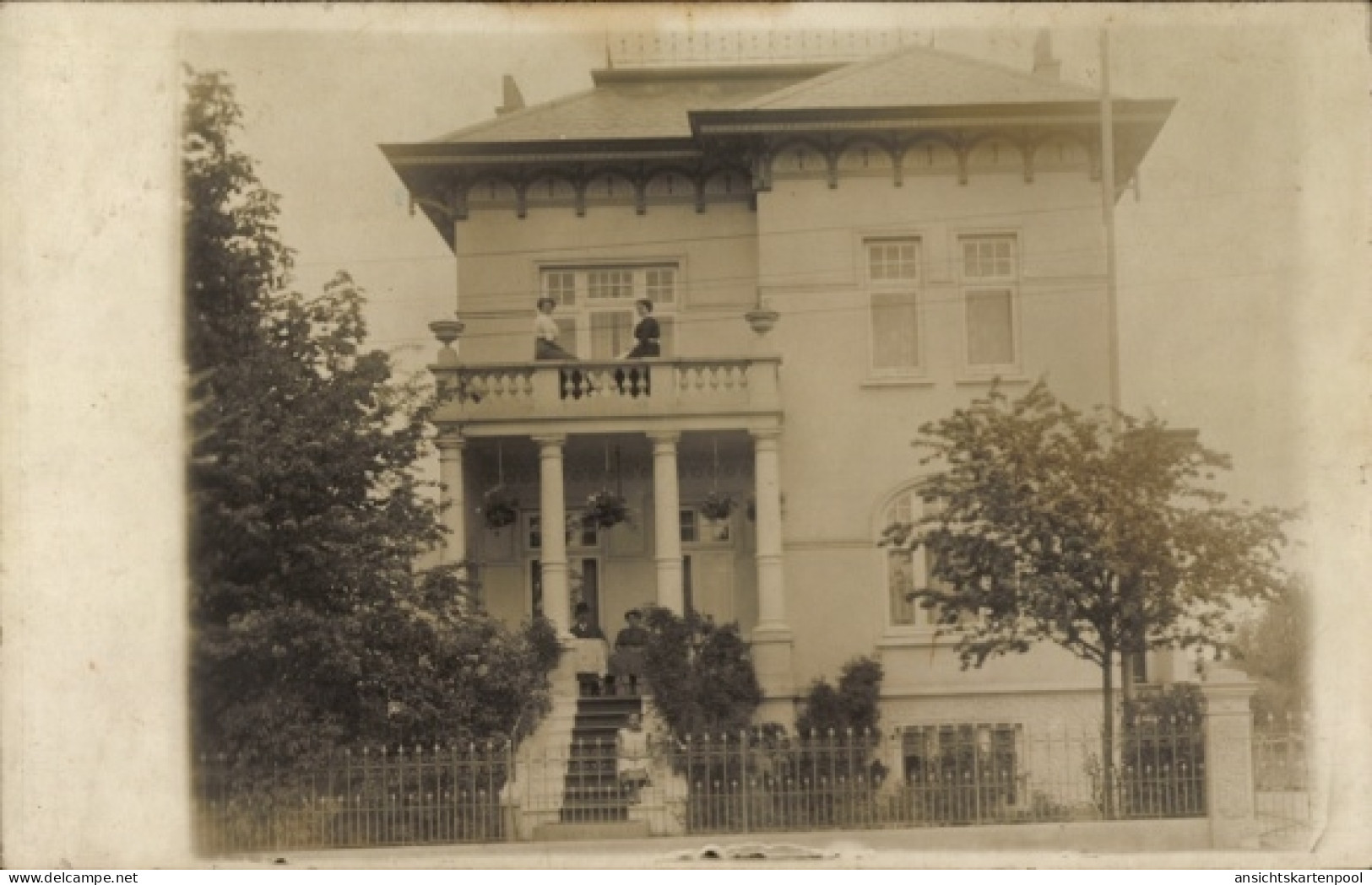 Photo CPA Hamburg Eimsbüttel Eidelstedt, Villa
