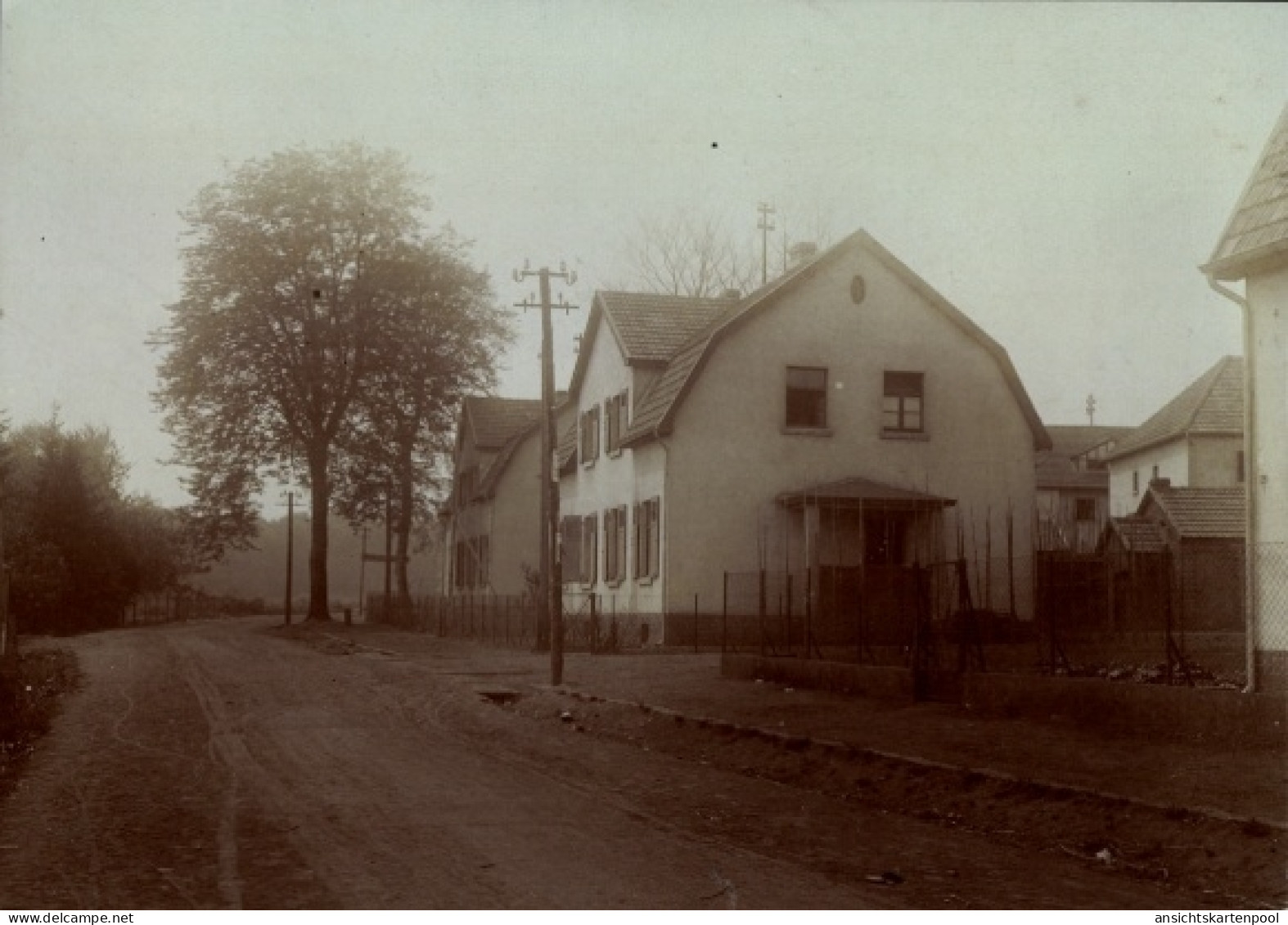 Photo CPA Knapsack Hürth Nordrhein Westfalen, Straßenpartie in der Kolonie