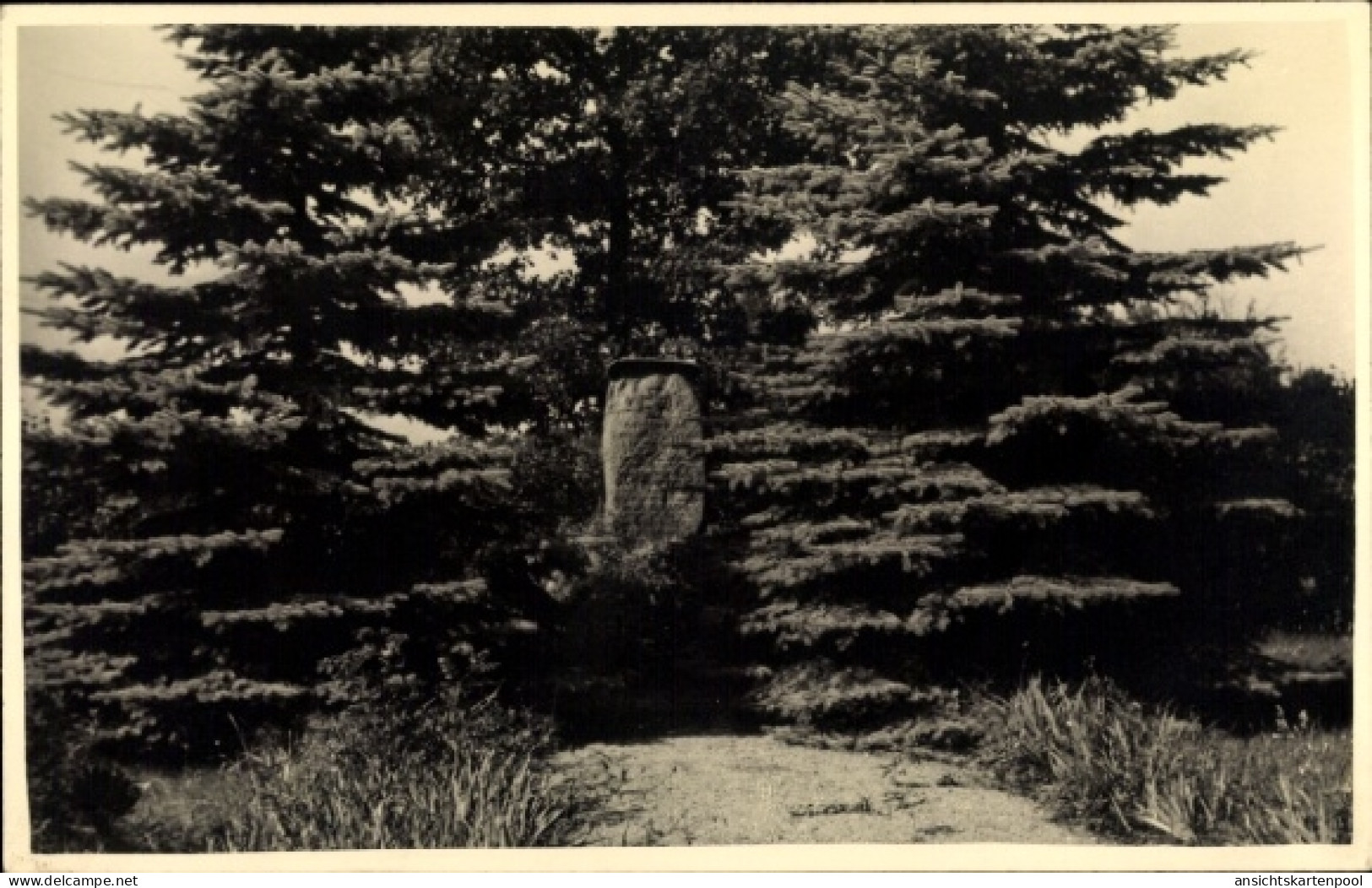 Photo CPA Krieschow Kolkwitz im Spreewald Niederlausitz, Gedenkstein