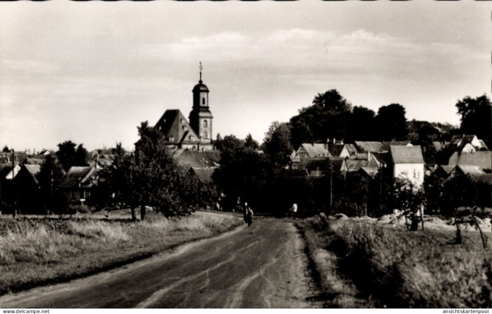 Photo CPA Langenselbold, Blick auf den Ort
