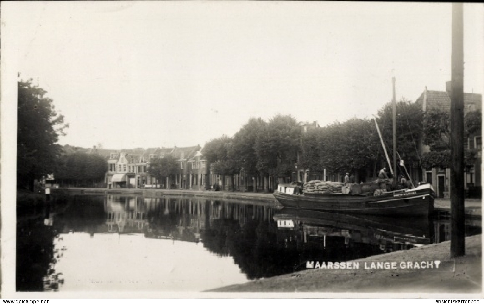 Photo CPA Maarssen Utrecht, Langegracht