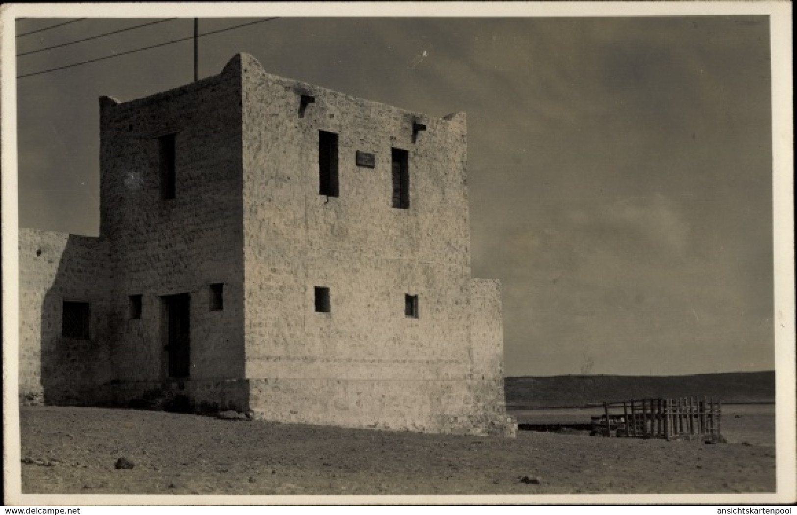 Photo CPA Perim Jemen, Festung