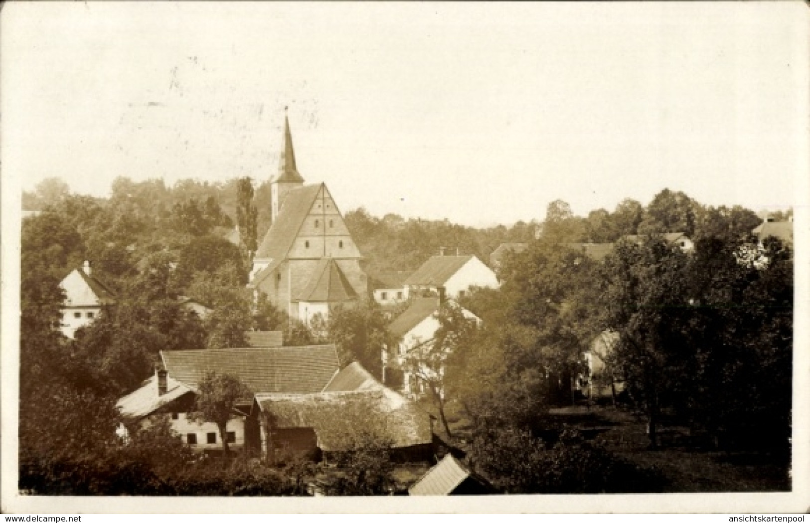 Photo CPA Sankt Georgen Grieskirchen in Oberösterreich, Gesamtansicht