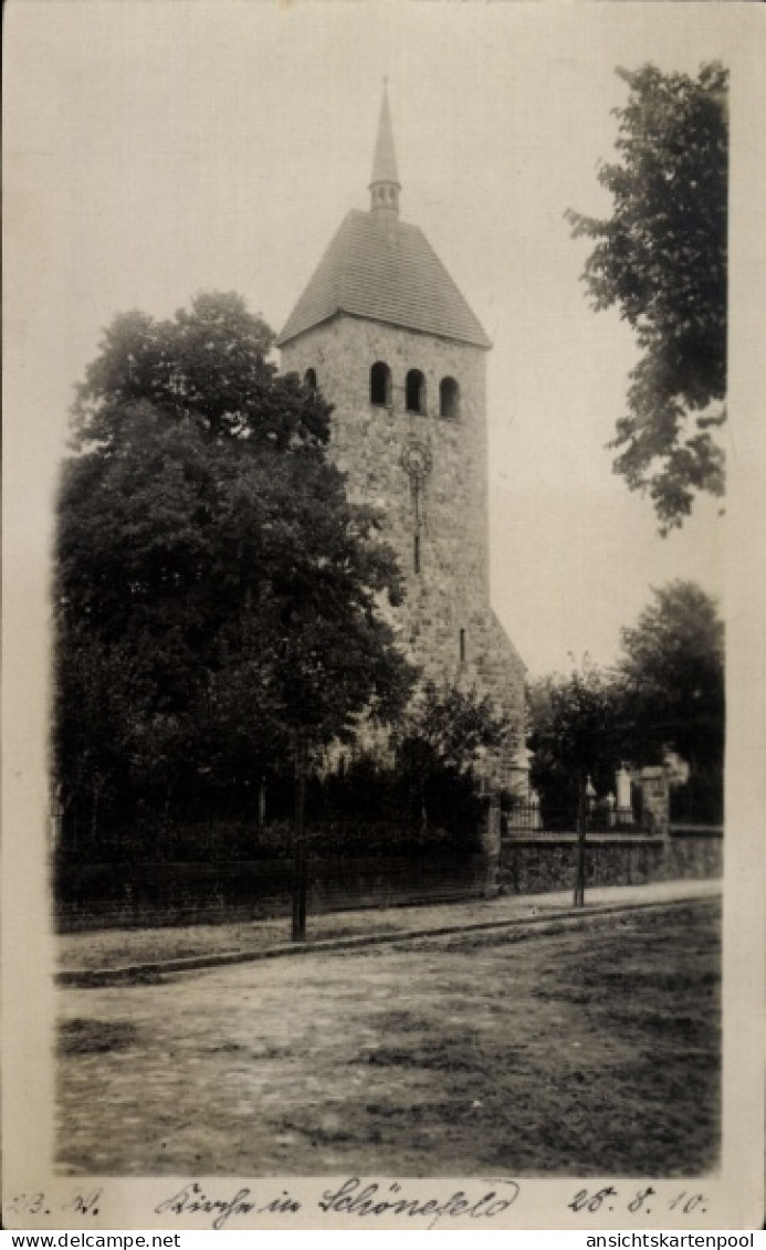 Photo CPA Schönefeld bei Berlin, Kirche