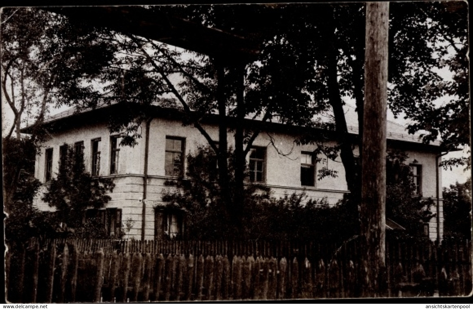 Photo CPA Unterhaching in Oberbayern, Schule