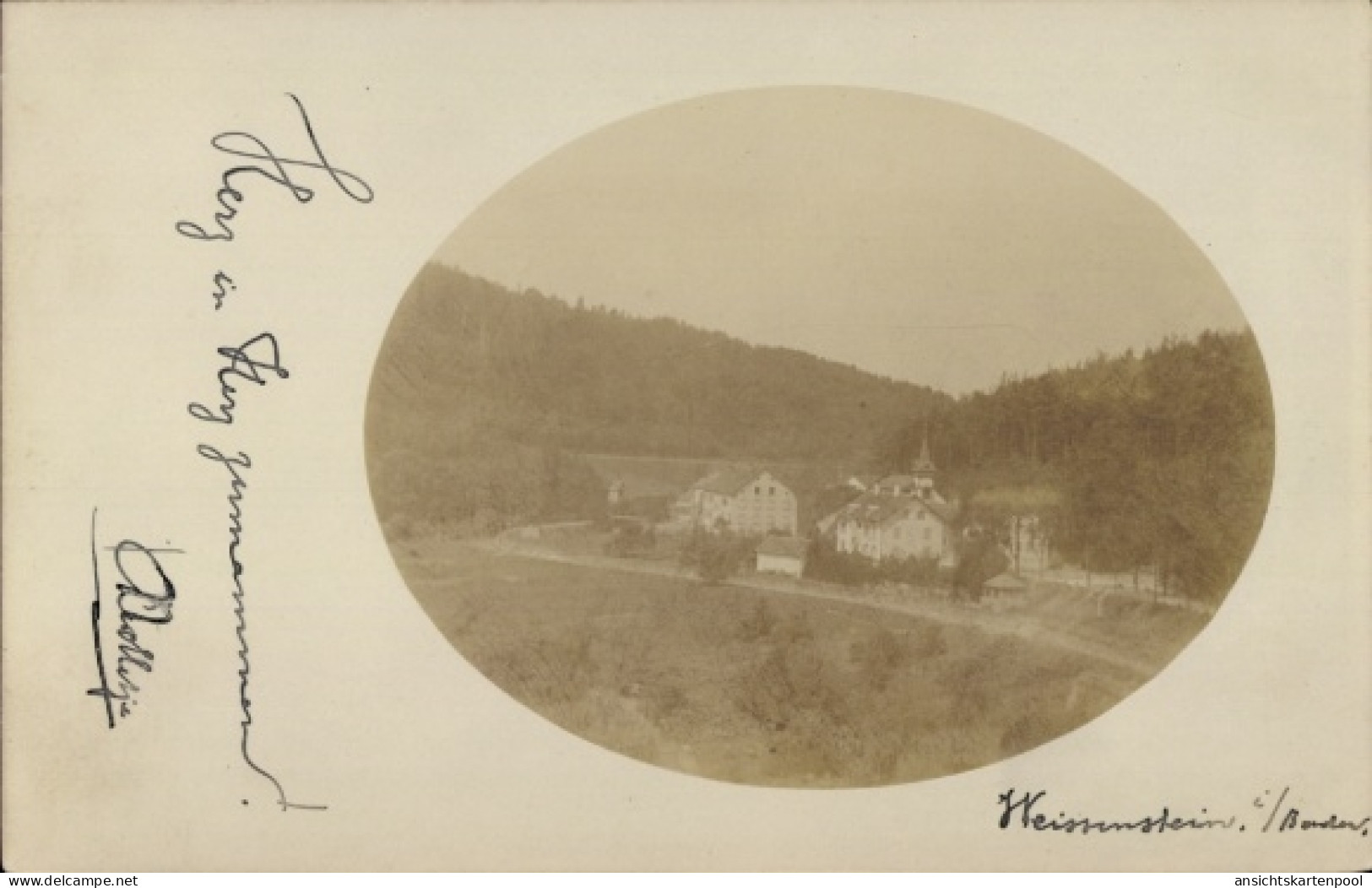 Photo CPA Weißenstein Lauterstein in Württemberg, Gesamtansicht