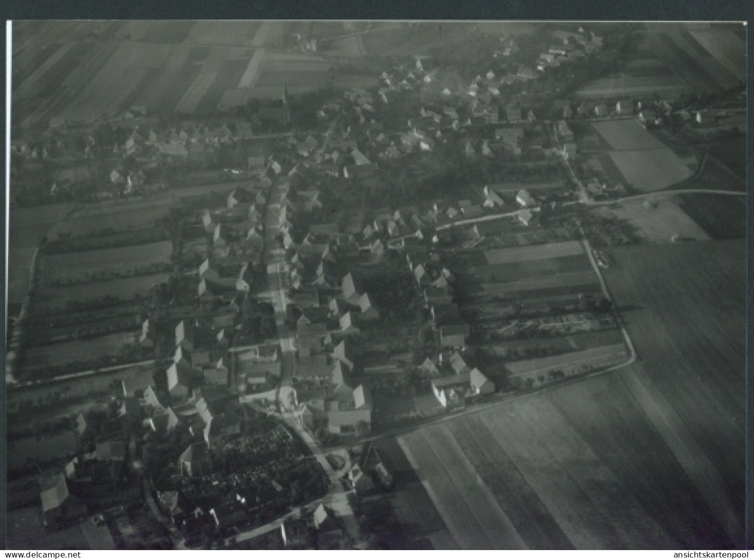 Photo Donndorf Roßleben-Wiehe im Kyffhäuserkreis, Fliegeraufnahme