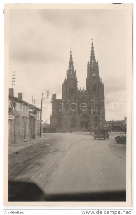 PHOTO originale / Basilique Notre-Dame de l'Épine / Tweede Wereldoorlog / Seconde Guerre mondiale