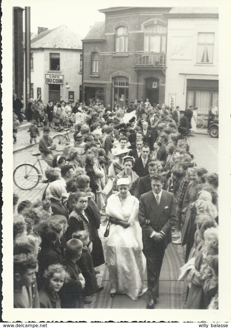 Photo Place JEMEPPE Sur Sambre (mariage) cafés 12,5 X 18 cm