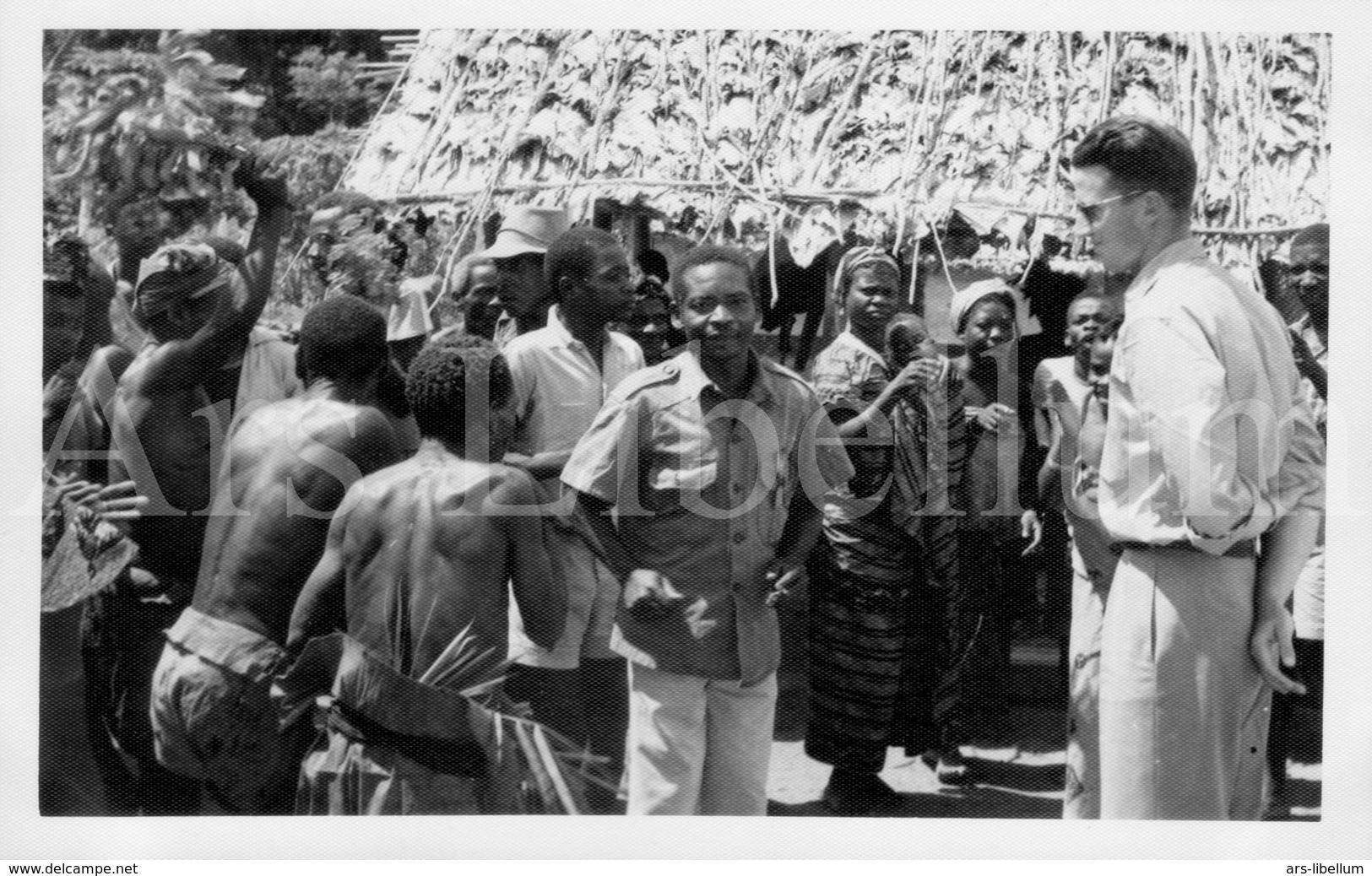 Photo postcard / ROYALTY / Belgium / Belgique / roi Baudouin / koning Boudewijn / Hodumba / 1955