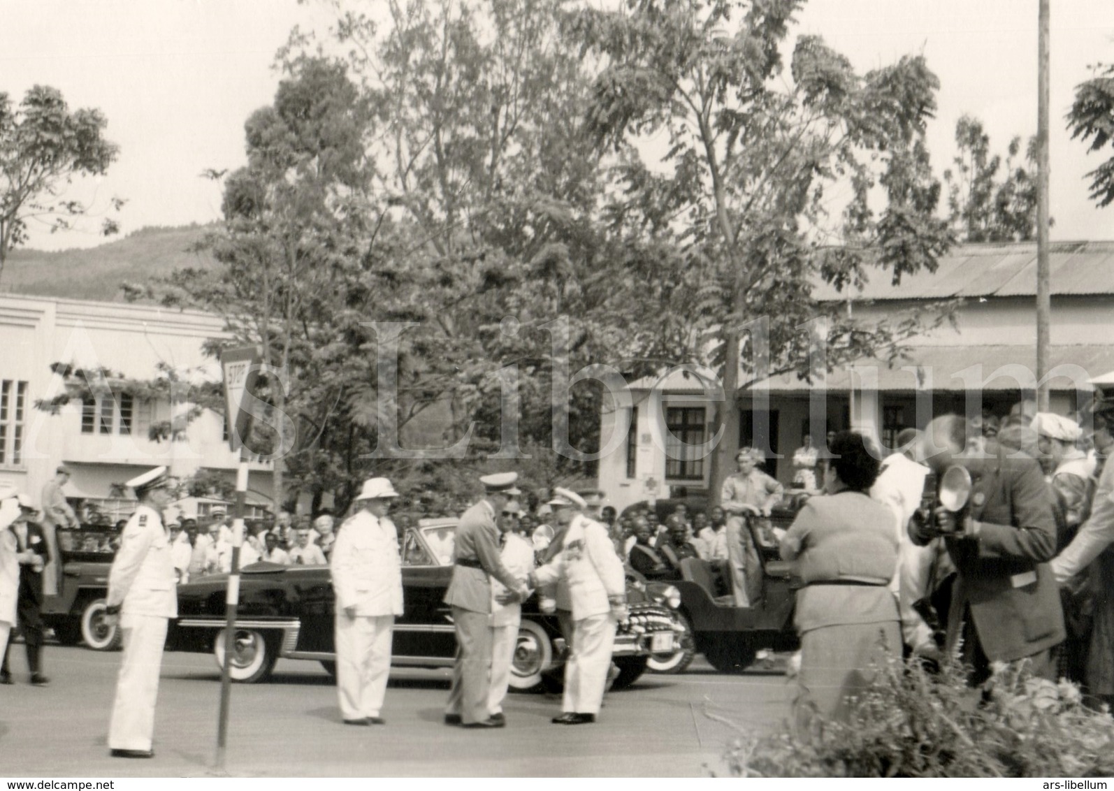 Photo / ROYALTY / Belgium / Belgique / roi Baudouin / koning Boudewijn / Bukavu / Congo / 1955